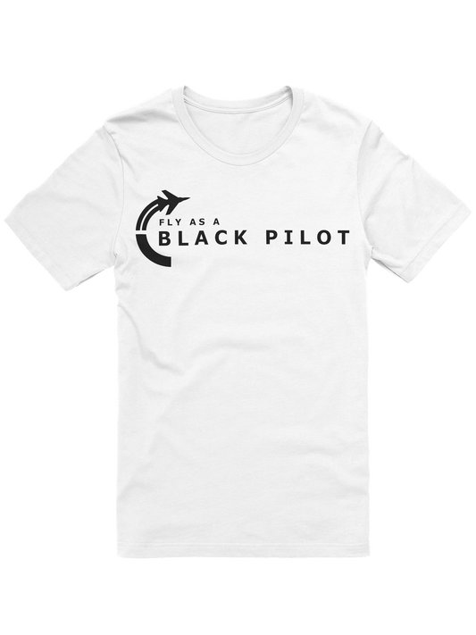 Fly as a Black Pilot tee